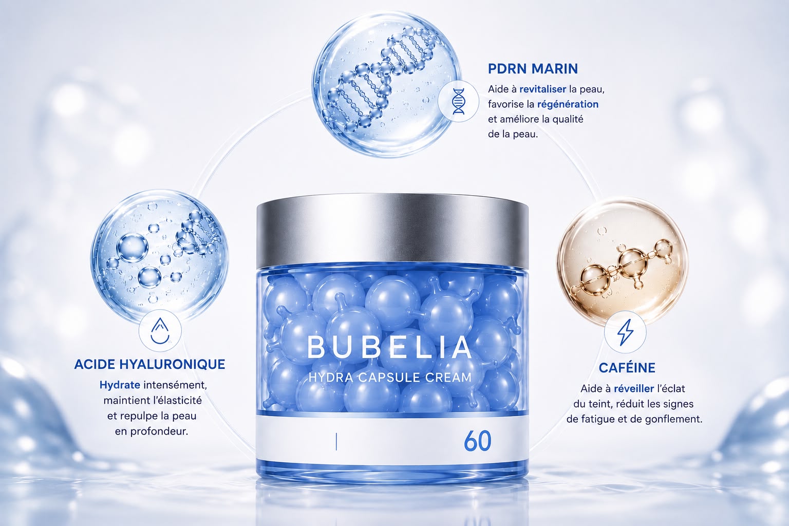 Crème Visage en Capsules Hydratantes